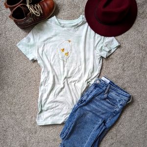 Seafoam Green Tie-dye Tee